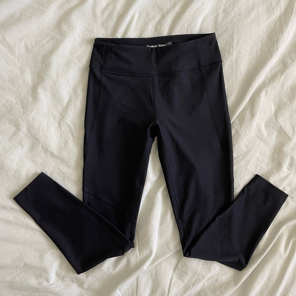 Outdoor Voices Black Leggings women’s size small